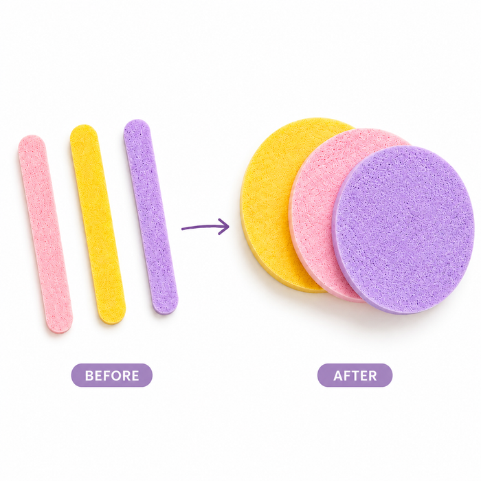 Magic Expanding Face Sponges (3 pack)