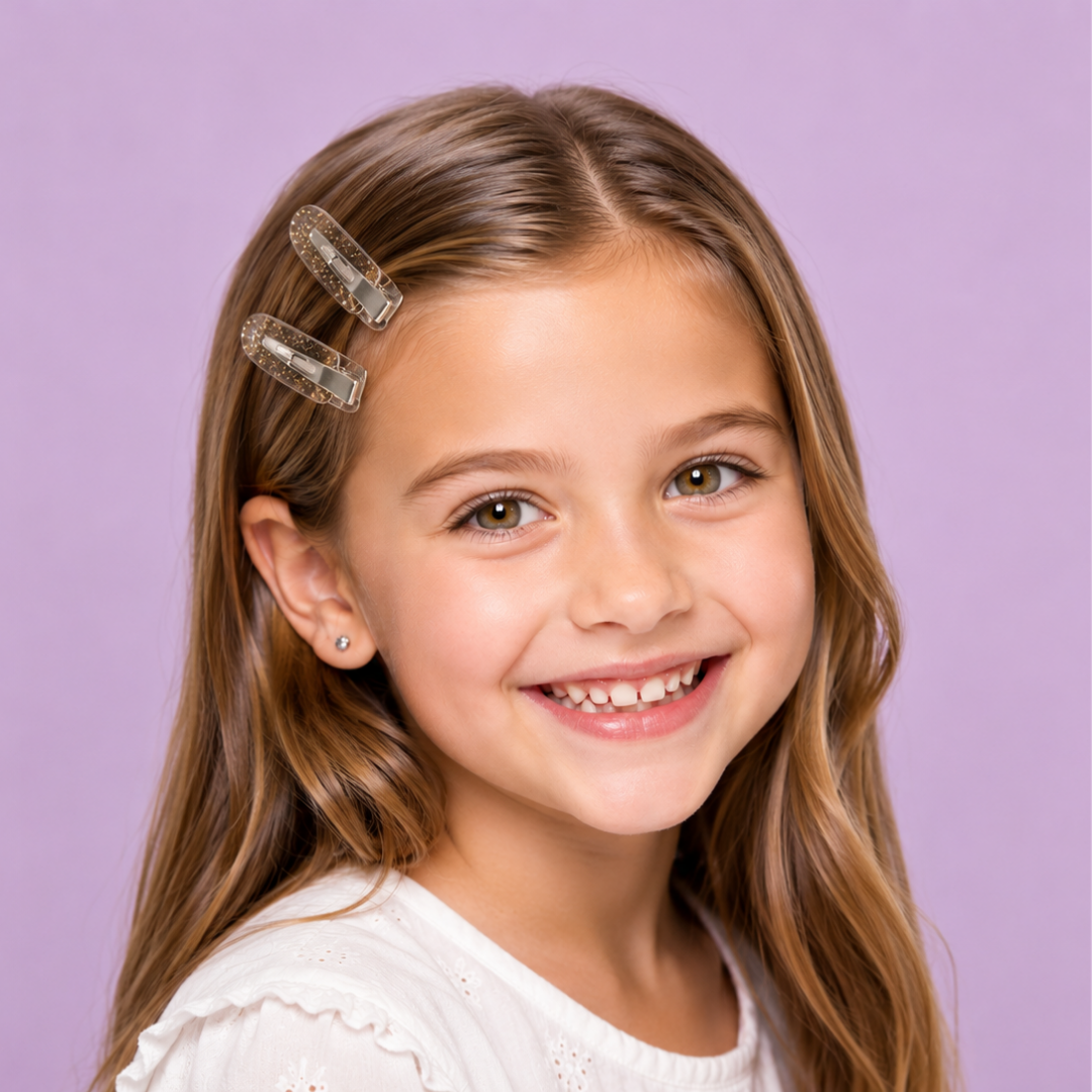 6x Mini Glow Up Snap Hair Clips