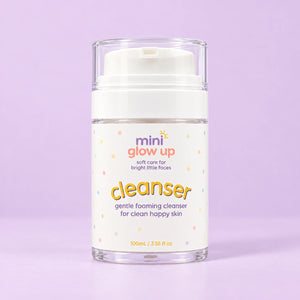 Mini Glow Up Gentle Cleanser 100ml studio photograph