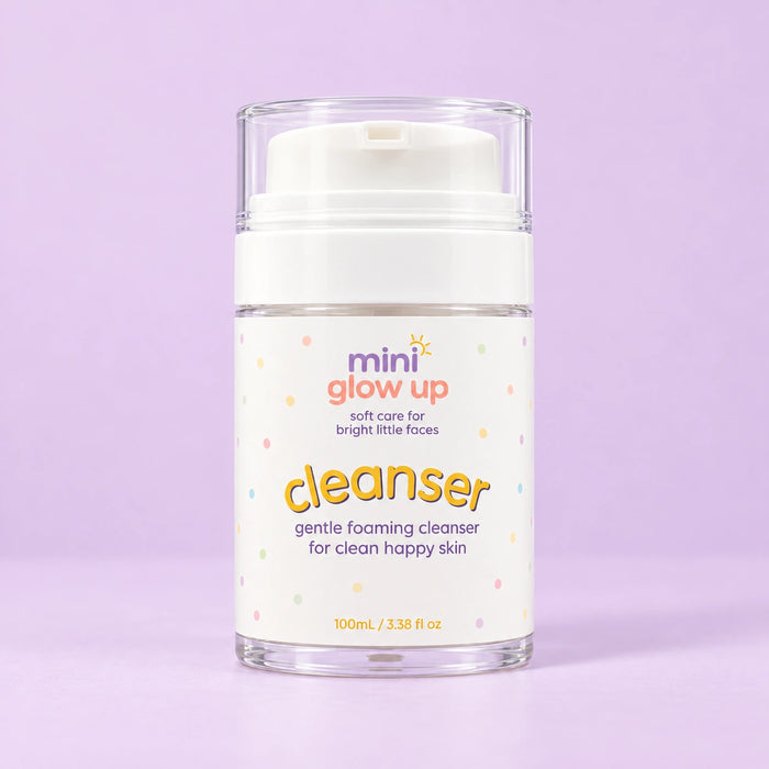 Mini Glow Up Gentle Cleanser 100ml studio photograph