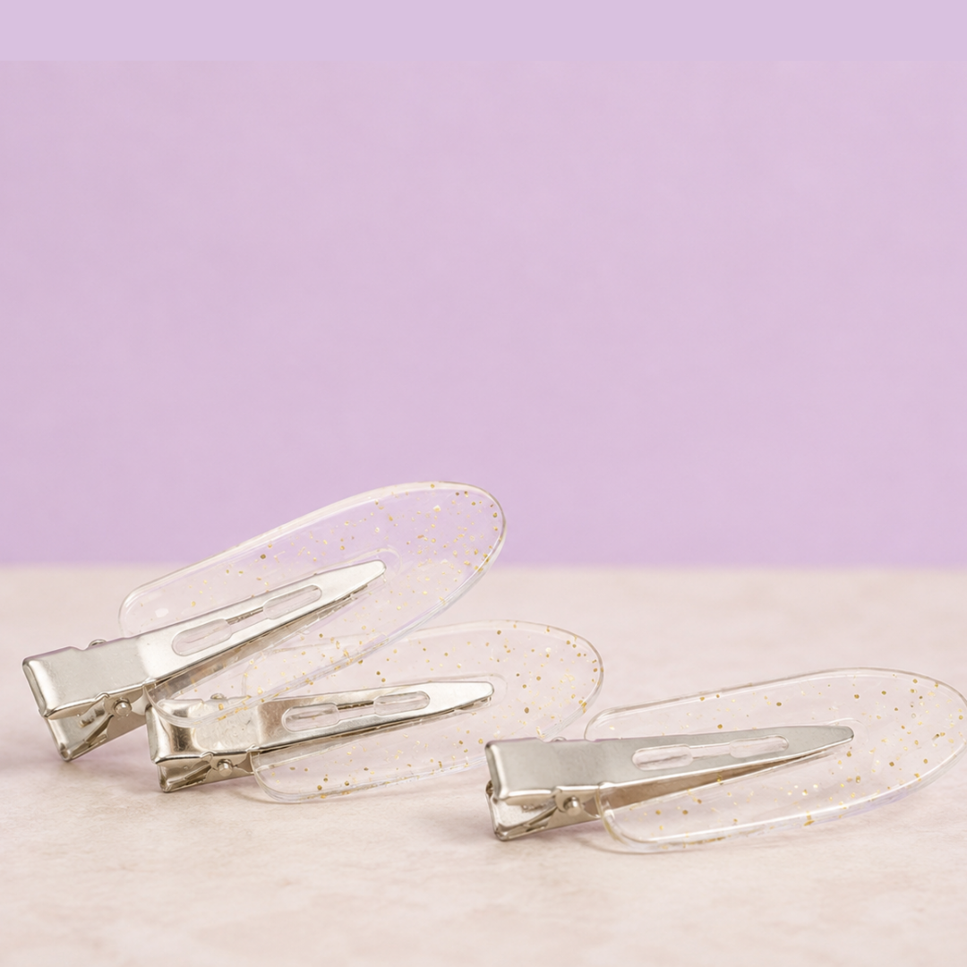 6x Mini Glow Up Snap Hair Clips